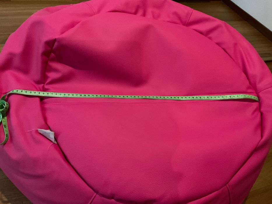 Pouf cor de rosa