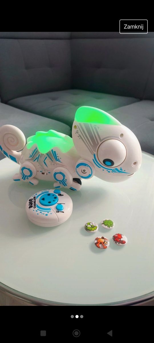 Kameleon Chameleon Robot, zabawka interaktywna