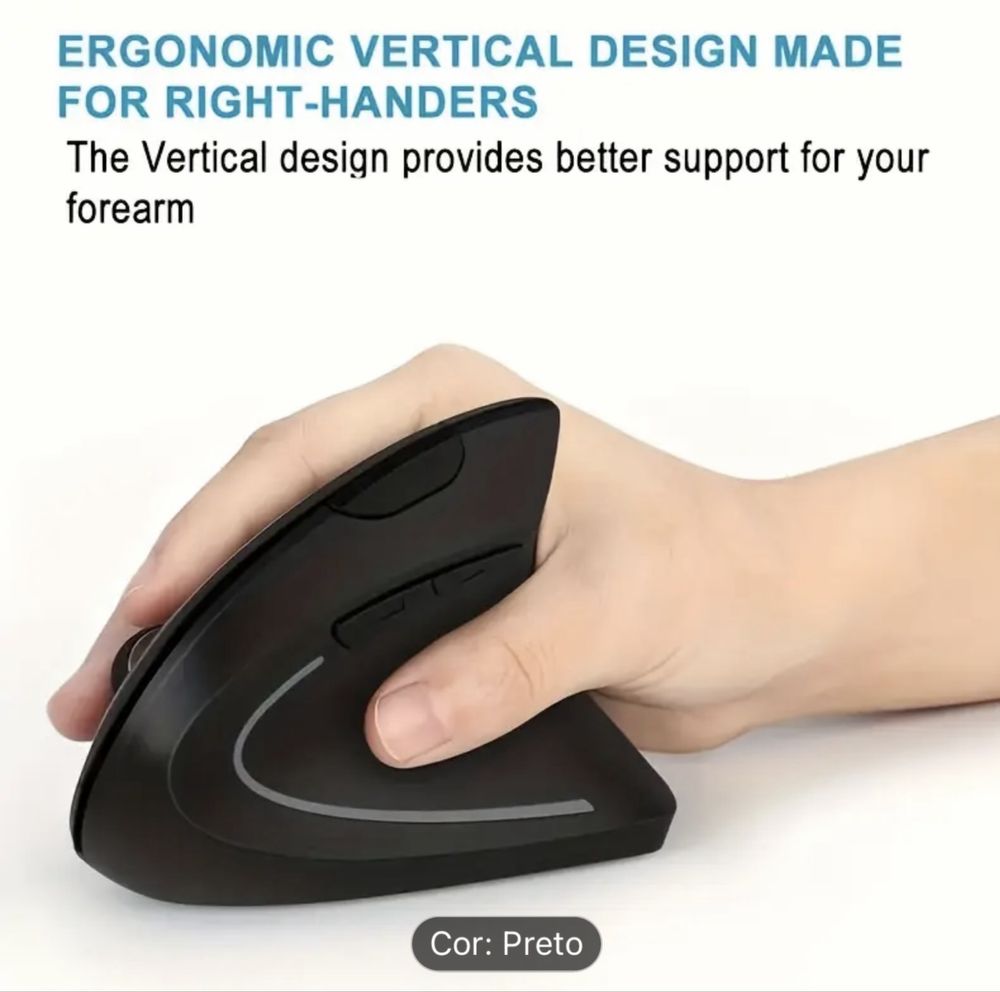Rato ergonomic  sem fios