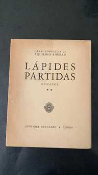 Livro “Lápides partidas” Obras completas de Aquilino Ribeiro
