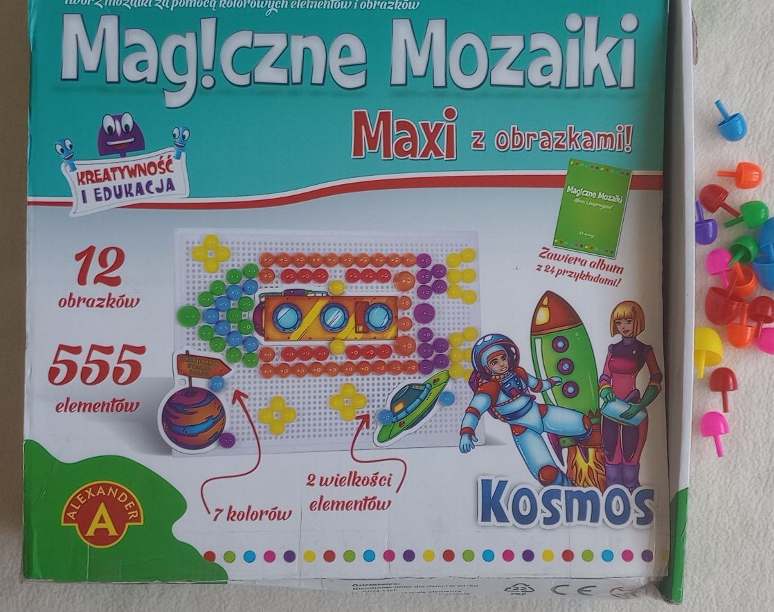 Magiczne Mozaiki Maxi z obrazkami Alexander