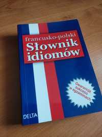 Francusko-polski słownik idiomów dla studentów Delta książka NOWA!