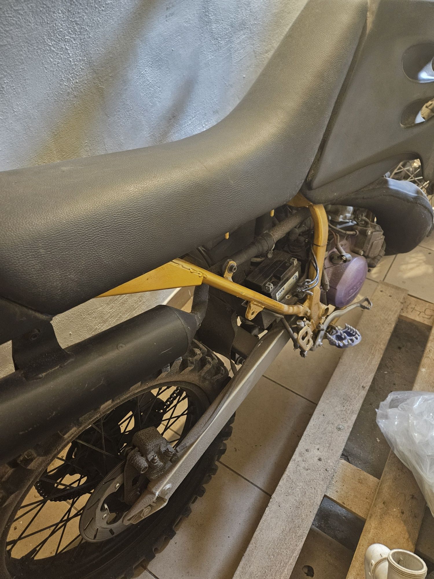 Sachs 125/170 2T – motocykl cross/enduro – silnik AM6  gotowy do jazdy