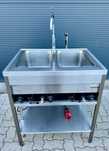 BEMAR Podgrzewacz Dwu Komorowy NA 2 X 1/1GN 400V 80cm Gwarancja