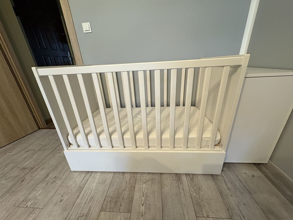 Łóżeczko Ikea Sundvik z szufladą