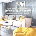 Dekoracyjne Panele Ścienne 3D
Samoprzylepne , srebrna cegła
