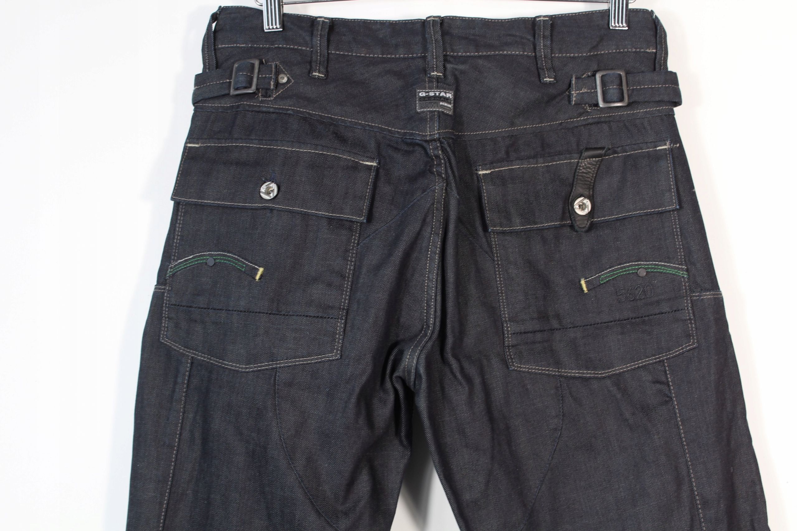 G-Star Raw 3301 Loose Spodnie Jeans W33 L36 Bdb