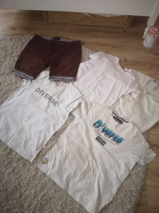 Koszulka Diverse t-shirt męski zestaw koszulek XL