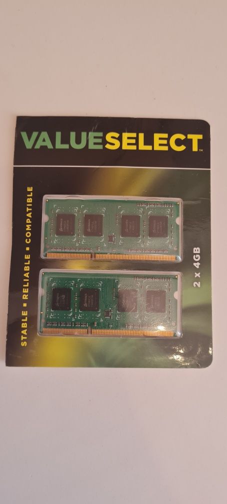 RAM - 2x 4GB DDR 3