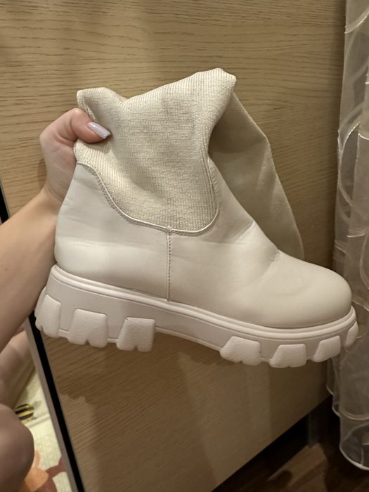 Жіночі демісезонні сапожки високі/ботфорти