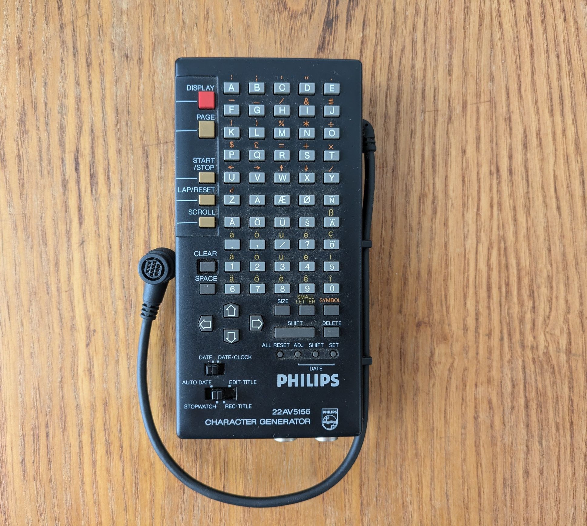 Gerador de caracteres Philips