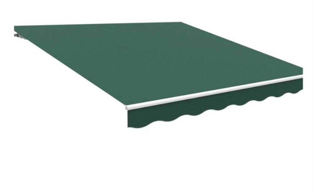 2 lonas para toldos Kronos Smartsun em poliester  280g/m2  verde/taupe