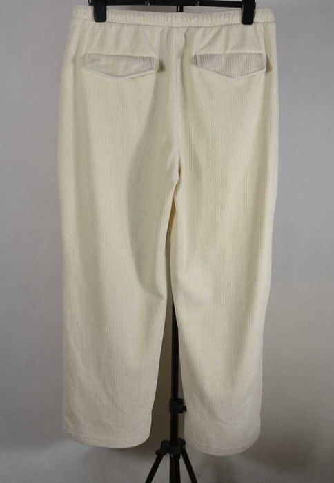 Zara Nowe Spodnie Damskie Sztruksowe L Proste Oryginalne Bawełna