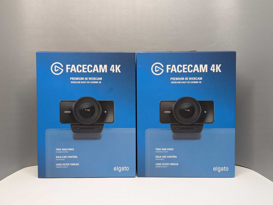 Elgato Facecam  4K Webcam нова з пломбами