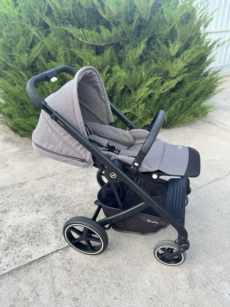 Дитячий візок коляска Cybex balios s 3 в 1 (автокрісло розкладне)