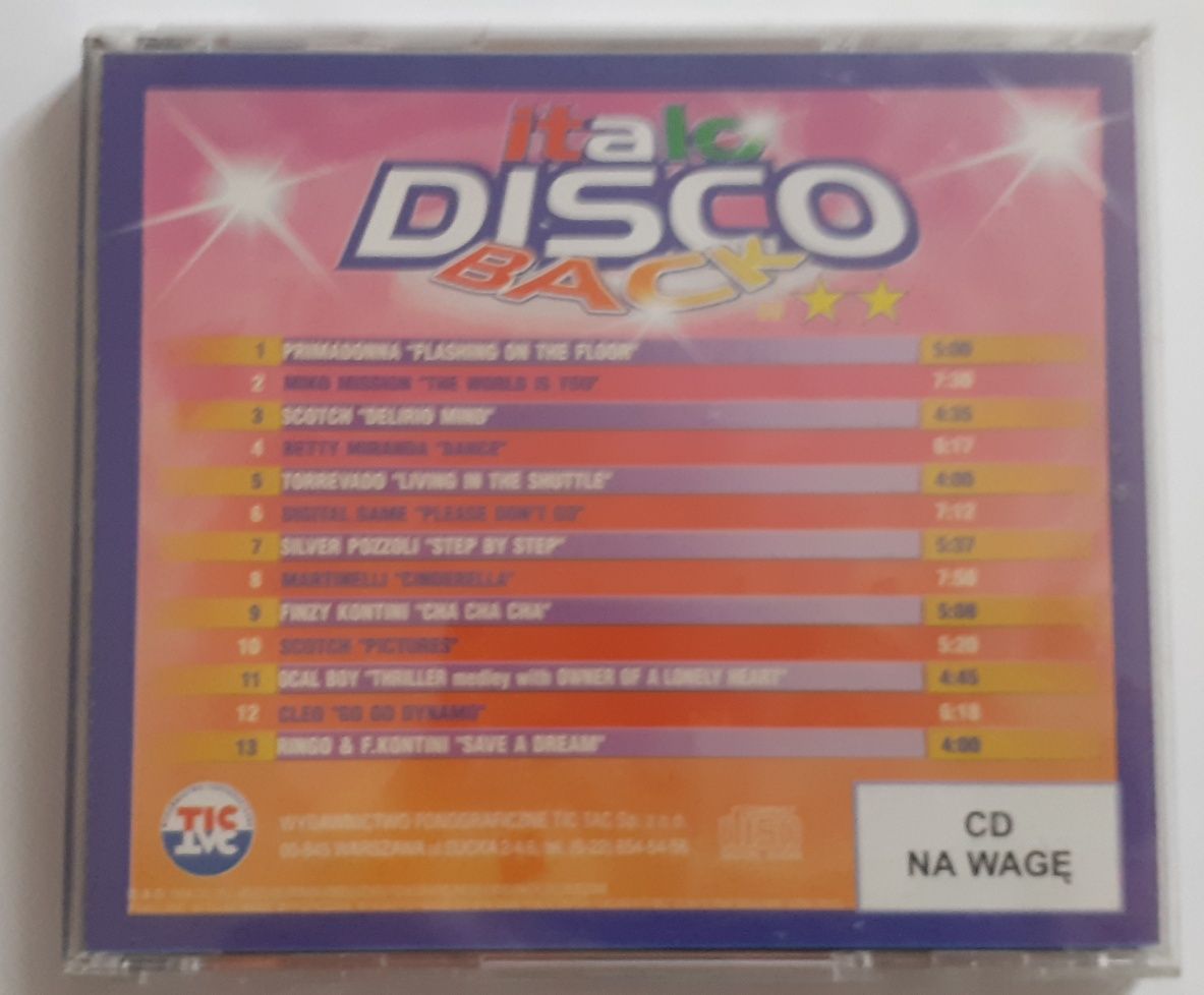 CD Italo Disco Back