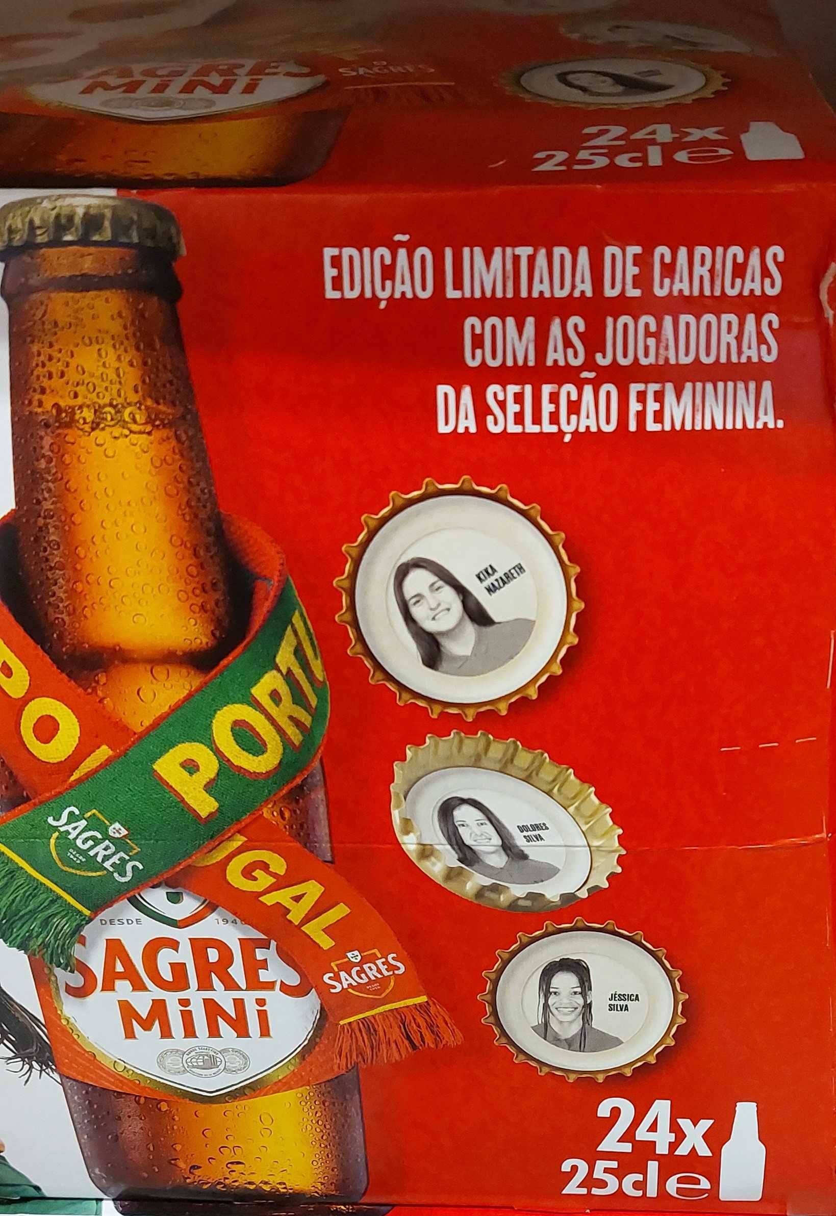 Edição Limitada de Caricas da Seleção Nacional de Portugal Feminina