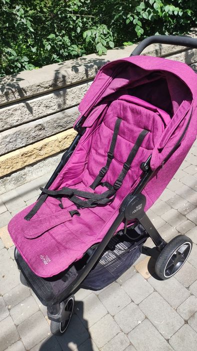Коляска прогулка Britax Romer B-Angile M Cherry Wine