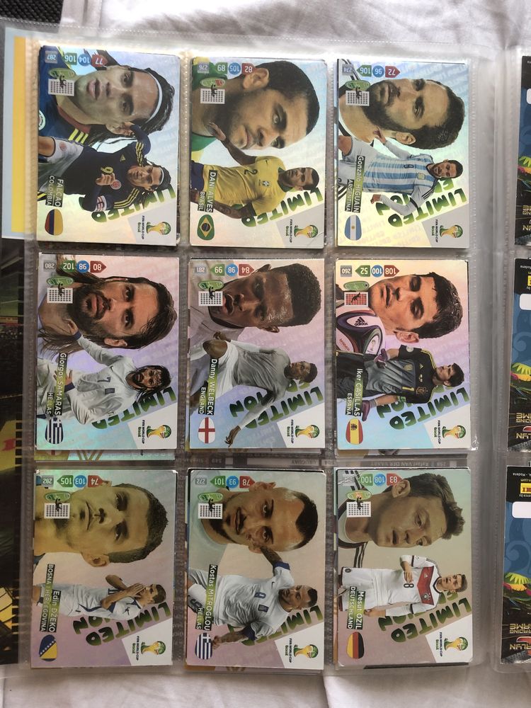Karty Limited Edition World Cup 2014 Panini Adrenalyn XL