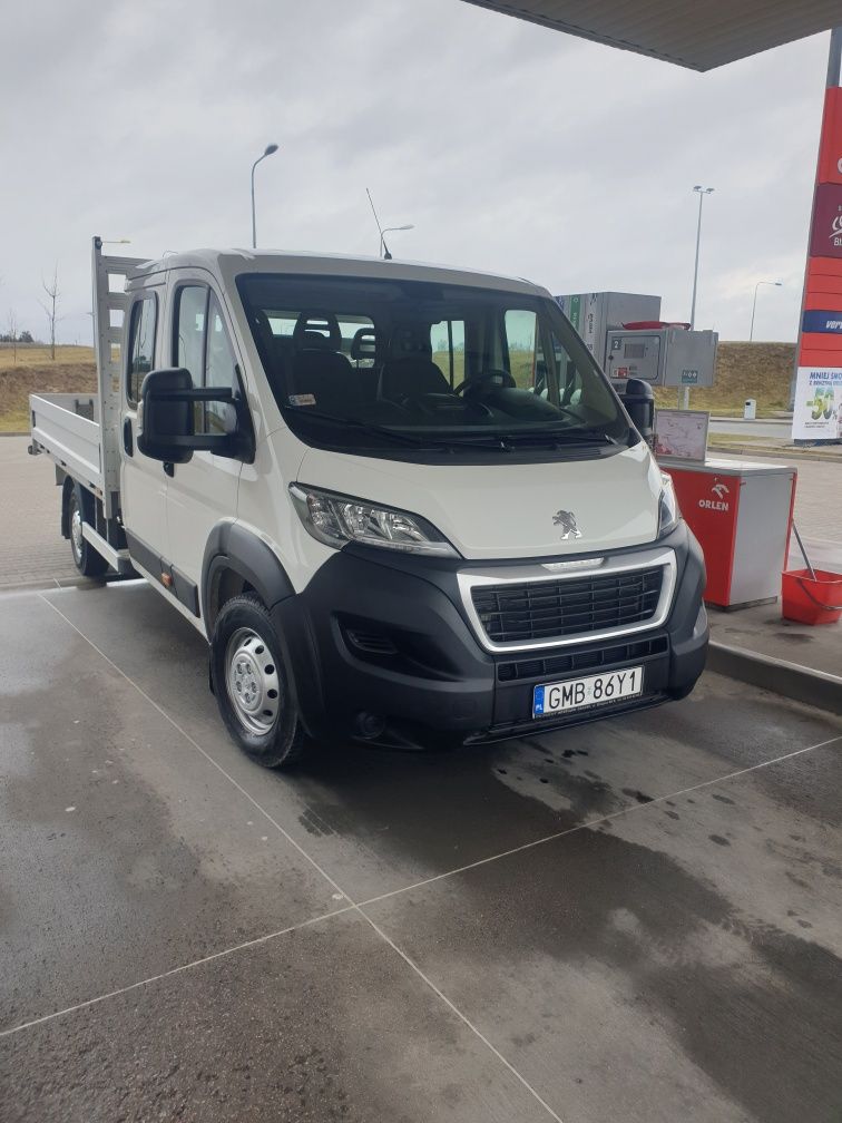 Peugeot Boxer Salon PL orginał 7-osòb skrzynia klima Hak Stan idealny