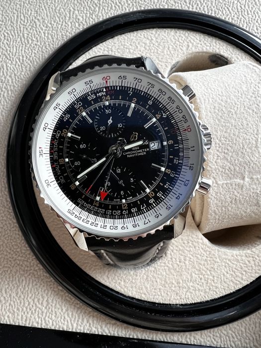 Breitling Navitimer Chronograph GMT 46