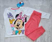 Disney piżama myszka minnie biała/różowa 110cm