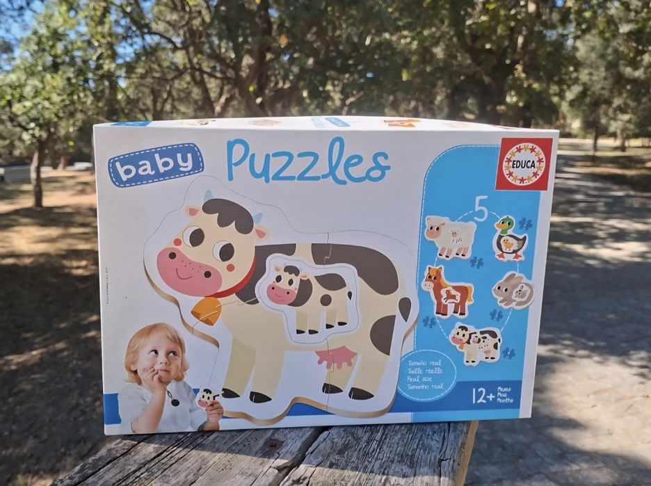 Jogo Puzzle animais da quinta