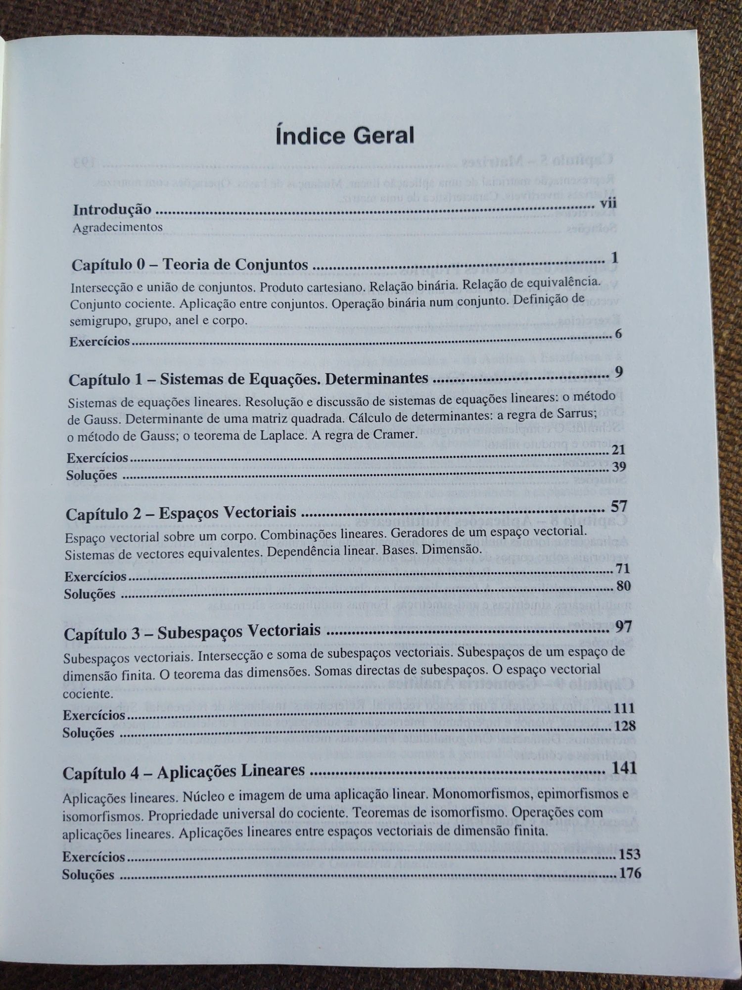 Álgebra Linear e Geometria Analítica