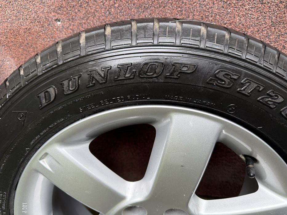 Felga aluminiowa oryginalna z nową oponą do Nissana X-Trail T30