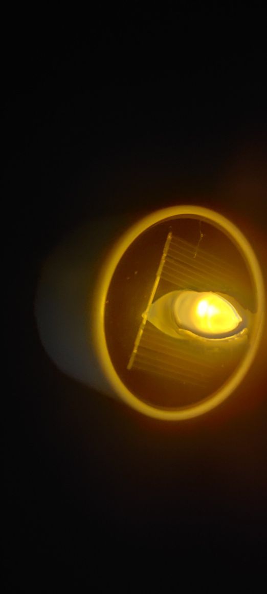 Lampka led light znicz solarny świeczka led imitujący płomień 2 sztuki