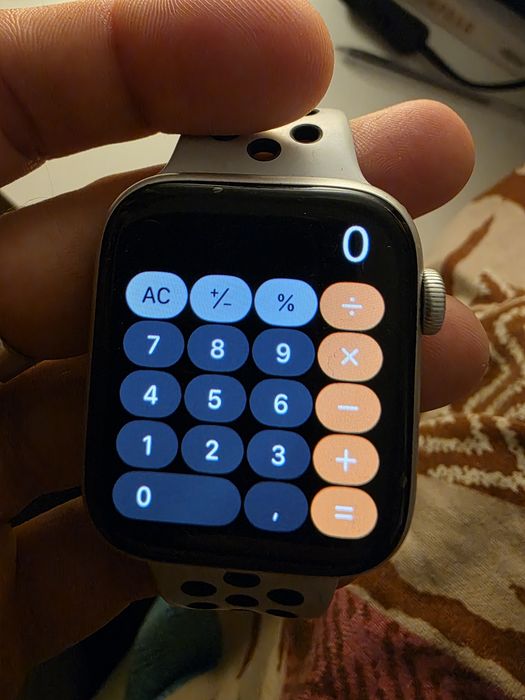 Apple Watch SE Nike 44mm como novo!