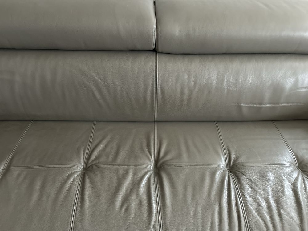 Mega okazja! Kanapa sofa łóżko Kler skorzane rozkladane elektrycznie!