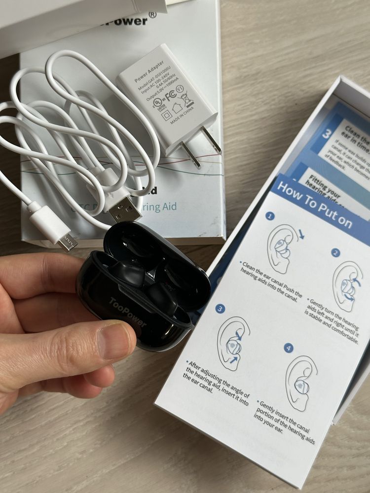 TooPower Hearing Aid слуховий апарат навушники
