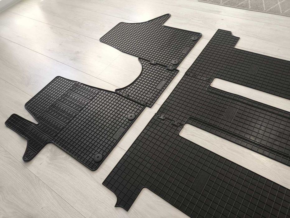 Dywaniki Gumowe VW Volkswagen MULTIVAN T5 T6 T6.1  Dopasowane