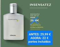 Insensatez Boticário / Portes gratuitos