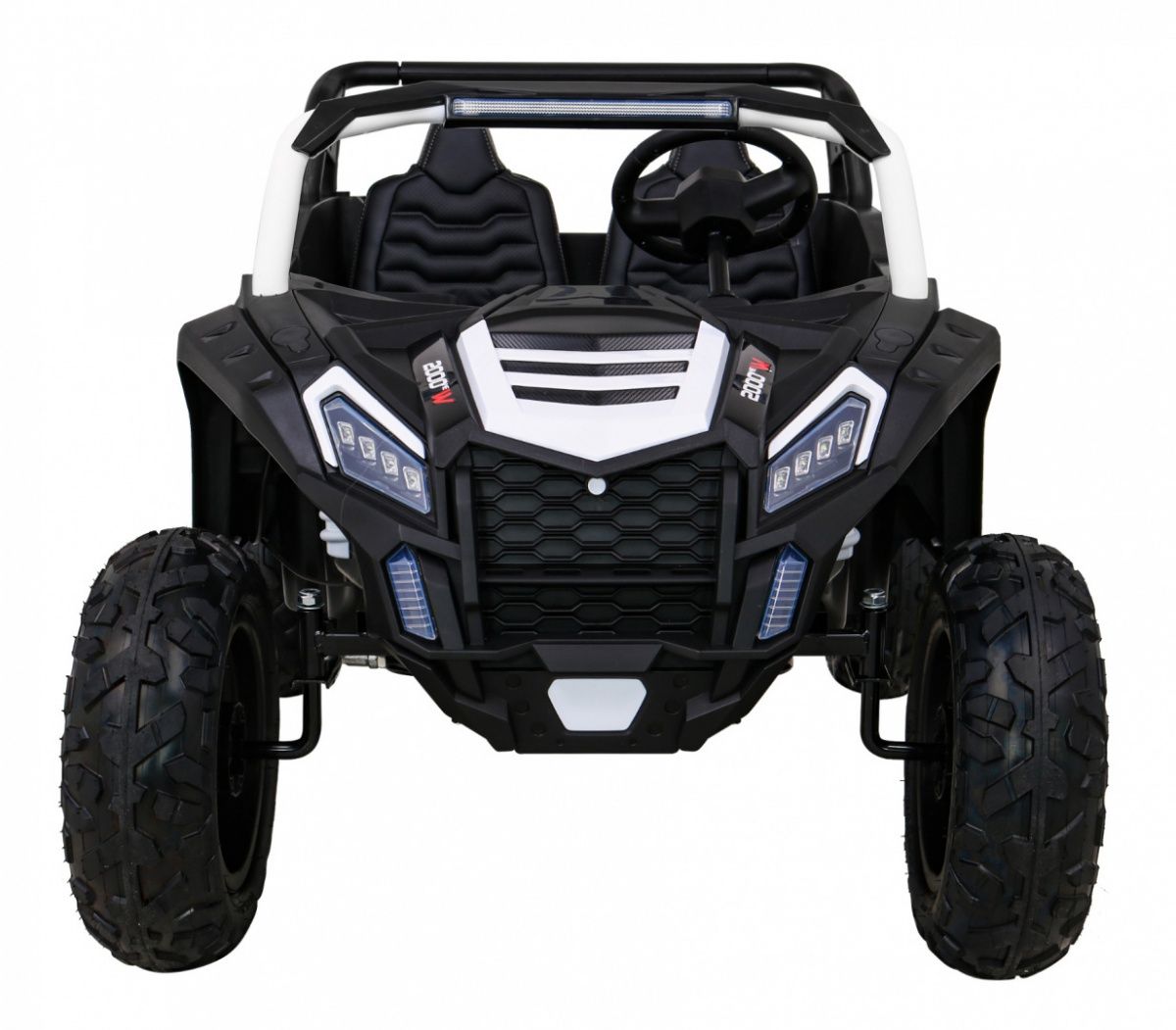 Buggy ATV Strong Racing dla 2 dzieci AIR Biały XL