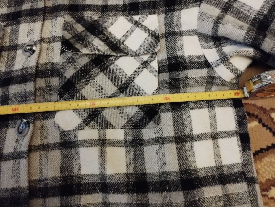 Куртка- рубашка женская в клетку