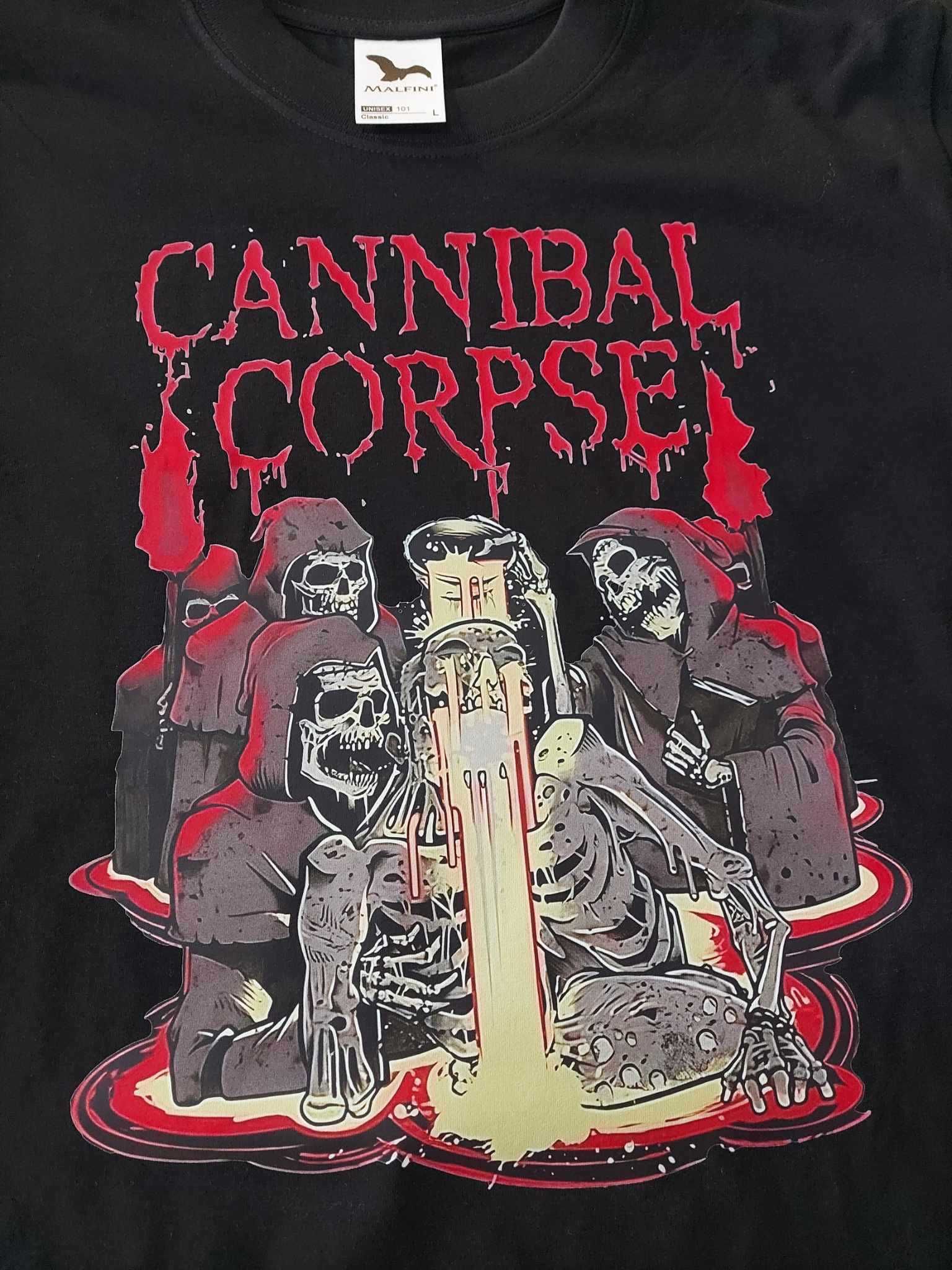 Koszulki Cannibal Corpse Koszulka zestaw t-shirt death metal rozmiar L