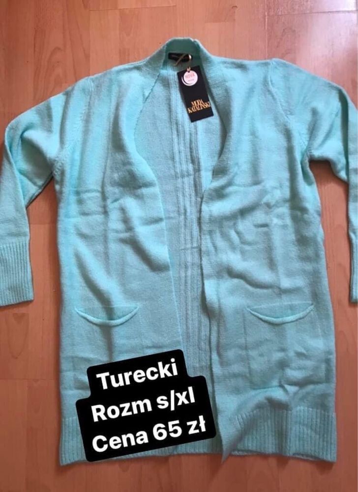 Sweter turecki  biust 110/120 narzutka