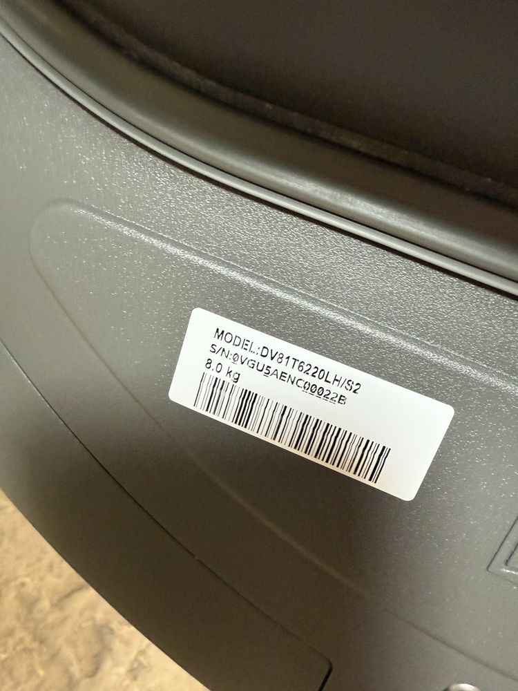 Комплект пральна машина та сушка SAMSUNG DV 81 T.