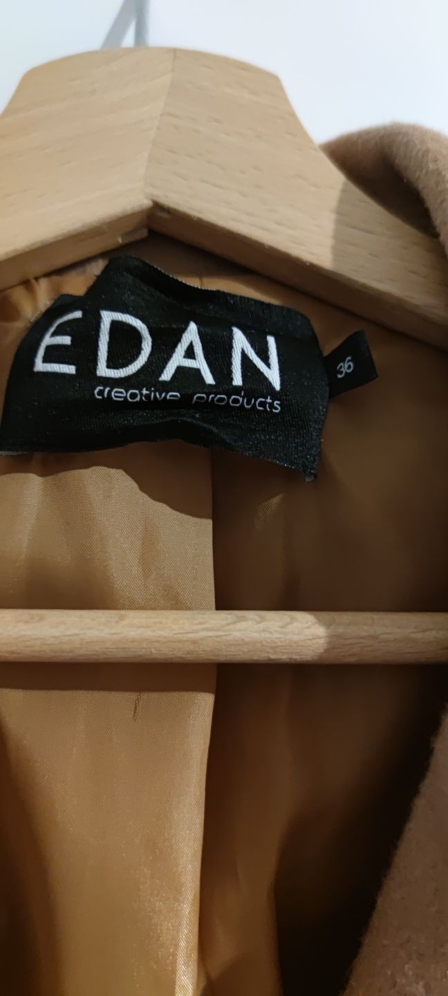 Płaszcz zimowy Edan S 60% wełna