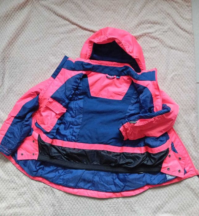 Kurtka dziecięca Crivit z odpinanym kapturem, zima, narty, sanki