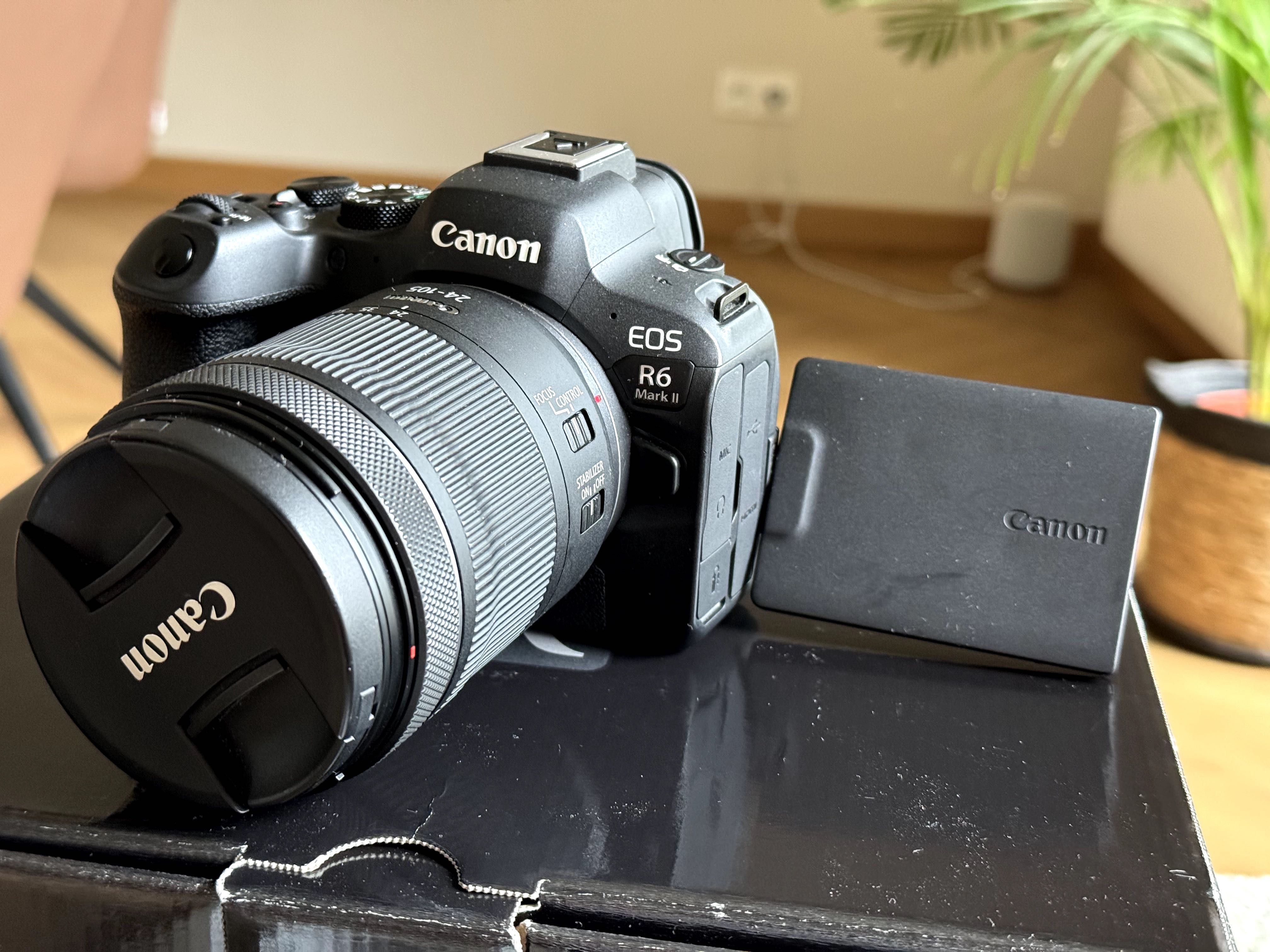 Idealny Canon EOS R6 mark II 2 + obiektyw 24-105 komplet