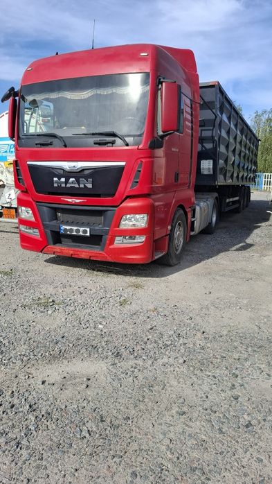 Продам MAN TGX 18.440+KAESSBOHRER зерновозний напівпричіп