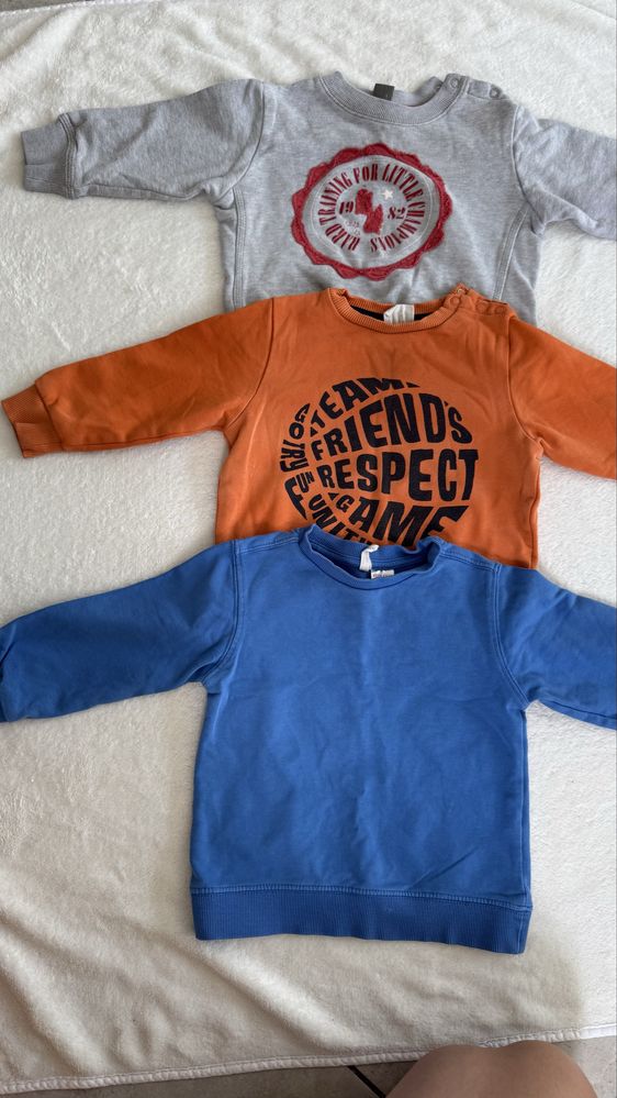 Pack de roupas menino 12-18