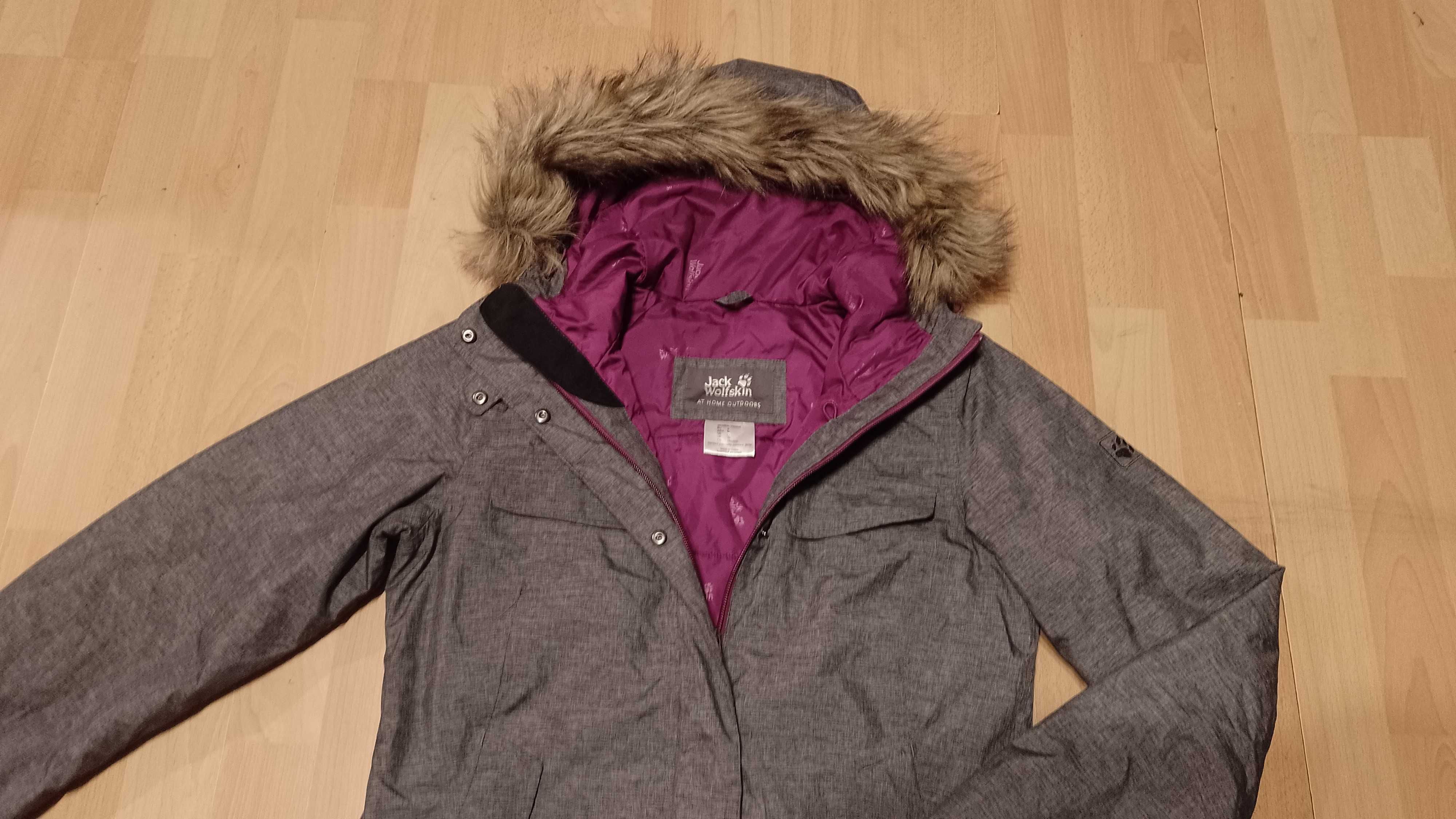 Zimowa kurtka turystyczna JACK WOLFSKIN TEXAPORE r.S stan idealny