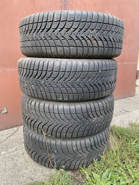 Felgi z zimowymi oponami 5x100 16’ bardzo dobry  stan