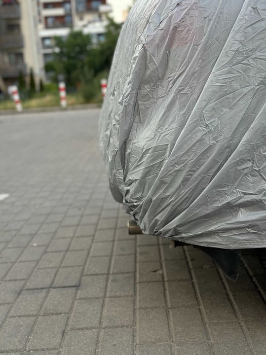 PLANDEKA Pokrowiec na samochód PEVA jednowarstwowy uniwersalny
