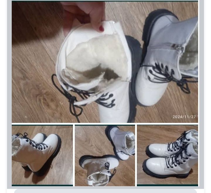 Ботінки боти Нові Зимні р. 37