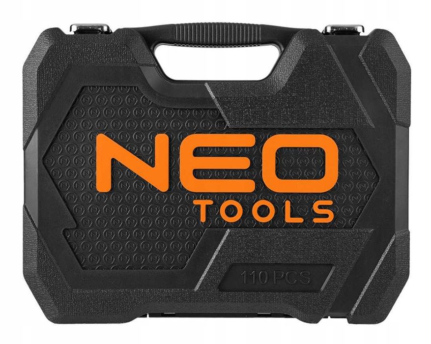 NEO Zestaw Kluczy Nasadowych 110 Elementów 1/2", 1/4" Walizka okazja